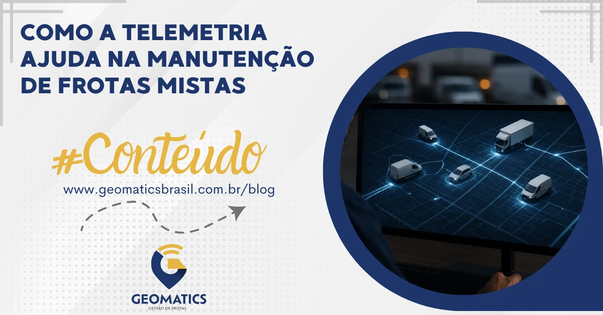 Como a telemetria ajuda na manutenção de frotas mistas